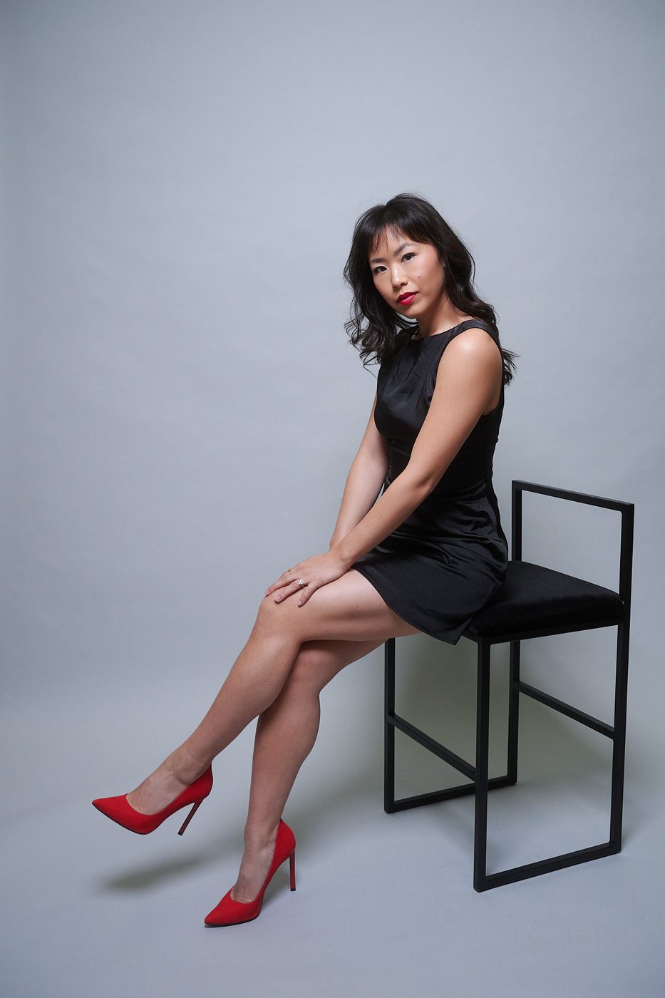 Ashley Chiu, actress and producer, candid portrait